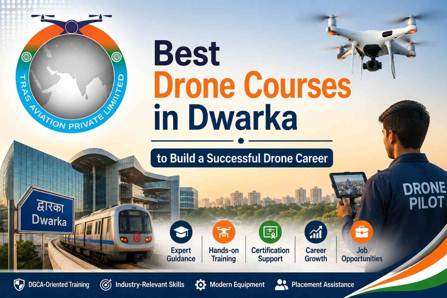 Best Drone Courses in Dwarka to Build a Successful Drone Career