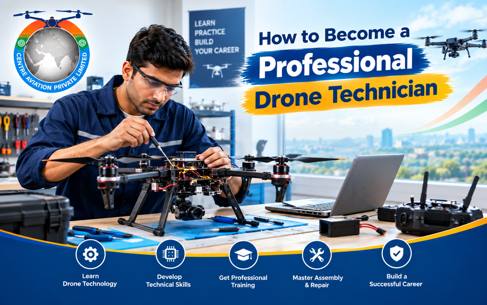 How to Become a Professional Drone Technician